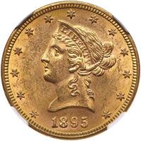1895 $10 Liberty NGC MS63