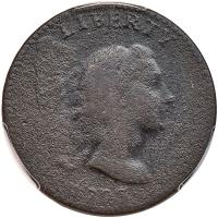 1793. Liberty Cap. S-14