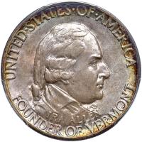 1927 Vermont 50C PCGS MS66