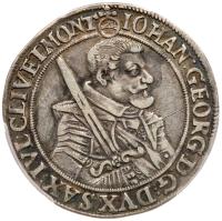 German States: Saxony. 1/4 Taler, 1632-HI PCGS XF