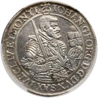 German States: Saxony. Taler, 1630-HI PCGS About Unc