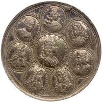 Austria. Coronation Silver Medal, 1690 PCGS About Unc - 2