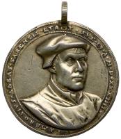 Bohemia and Moravia - City Saar (Zdar) - Abbey. Medal, 1534 VF