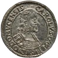 Austria: Olm&Atilde;&frac14;tz. 3 Kreuzer, 1666 PCGS MS64