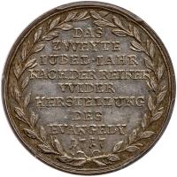 German States: Nuremberg. Reformation Silver 2 Ducat, 1717 PCGS MS62 - 2