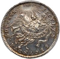 German States: Kempten. Reformation Silver Medal, 1730 PCGS MS62