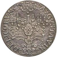 German States: Augsburg. Box Taler, ND VF to XF - 2