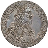 German States: Augsburg. Box Taler, 1643 VF to XF