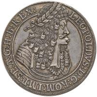 German States: Augsburg. Box Taler, 1643 XF