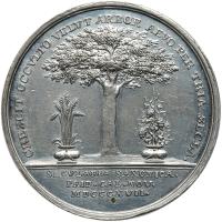 German States: Saxony. White Metal Medal, 1817 PCGS MS61 - 2