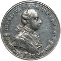 Austria. White Metal Medal, 1782 PCGS XF