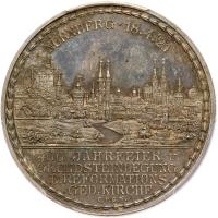 German States: Nuremberg. Silver Medal, 1921 PCGS Specimen 63 - 2