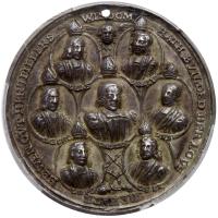 Great Britain. Cast Silver Medal, ND (1688) PCGS AU53 - 2