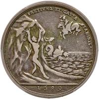 Great Britain. Coronation Silver Medal, 1689 PCGS VF20 - 2