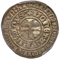 German States: Aachen. Short Cross Groschen, 1421 PCGS XF - 2