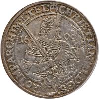 German States: Saxony. Taler, 1608-HR PCGS AU50