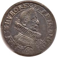 Austria. 60 Kreuzer (1/2 Kipper Taler), 1621-BZ PCGS XF