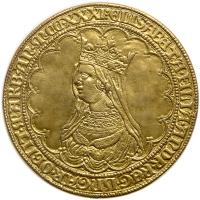 Hungary. Gilt Silver Medal, (c.1619) XF