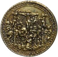 Bohemia. Gilt Silver Cast Medal, 1539 XF - 2