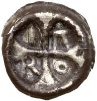 German States: Pomerania. Bracteate, ND About VF