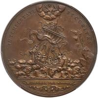 Austria/Hungary. St. George Bronze Medal, 1914 PCGS Specimen 63 - 2