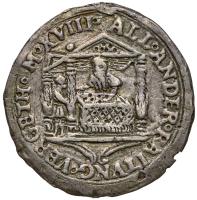 WITHDRAWN - Bohemia. Cast Silver Original Medal, (1546) VF Details - 2
