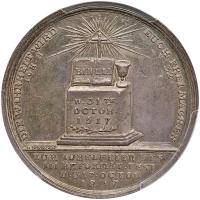 German States: Breslau. Silver Medal, 1817 PCGS AU58 - 2