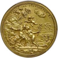 Italy. Gilt Bronze Medal, ND (c.1700) PCGS Specimen - 2