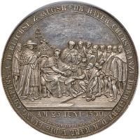 German States: Saxony. Silver Medal, 1830 PCGS Specimen 61 - 2