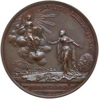 Switzerland: Geneva. Bronze Medal, 1735 PCGS Specimen 63