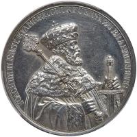 German States: Prussia. Silver Medal, ND (1839) PCGS Specimen 61