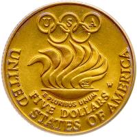 1988-W Seoul Olympiad $5 Gold PCGS MS69 - 2