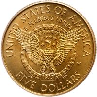 1997-W Franklin D. Roosevelt $5 Gold PCGS MS69 - 2