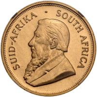South Africa. Krugerrand, 1968 NGC MS68