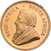 South Africa. Krugerrand, 1969 NGC PF67 Ultra Cameo