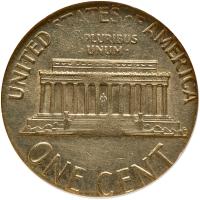 Worldwide. MINT ERROR. 1967 Lincoln Cent struck on a Philippines 10 cent Planche - 2