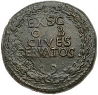 Claudius, AD 41-54. AE Sestertius (26.32g) VF - 2