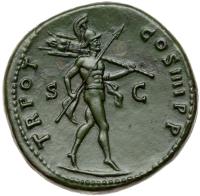 Trajan, 98-117 AD. AE Sestertius (23.91g) XF - 2