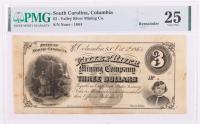 Columbia, South Carolina. Valley River Mining Co. $3.00 1864