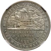 1933 CO HK-870 So Called Dollar Century Of Progress NGC MS65