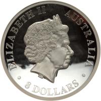 Australia. Wedge-Tailed Eagle 8 Dollars, 2016-P NGC PF70 Ultra Cameo - 2