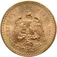 Mexico. 50 Pesos, 1945 PCGS MS65 - 2