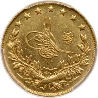 Turkey. 100 Kurush, AH1293/28 (1903) PCGS MS62