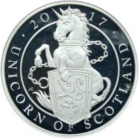 Great Britain. The Queen's Beasts 500 Pounds, 2017 NGC PF70 Ultra Cameo