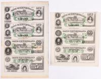 Pair of Connecticut Goodspeed's Landing Uncut Sheets