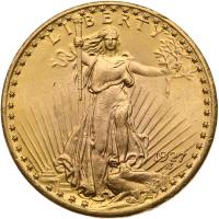 1927 $20 St. Gaudens MS64