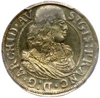 Austria. 3 Kreuzer (Groschen), 1664 (Hall) PCGS MS63