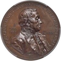 Austria. Bronze Medal, 1892 PCGS Specimen 63