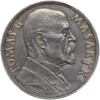 Czechoslovakia. Silver Medal, 1935 PCGS AU58