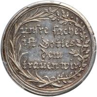 German States: Anhalt-Zerbst. Silver Medal, ND (1730) PCGS MS63 - 2